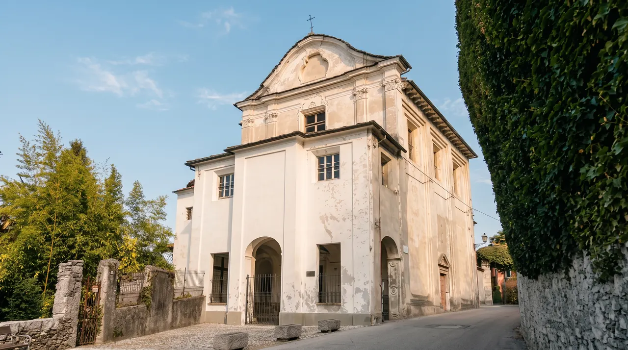 Die Kirche San Bernardino in Ameno
