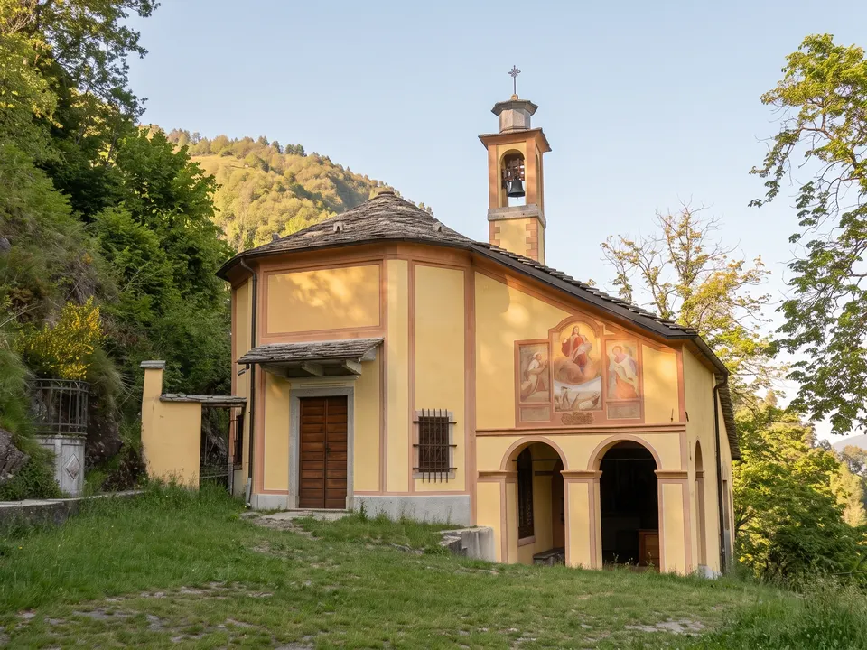 Das Oratorium Fontegno in Quarna Sopra